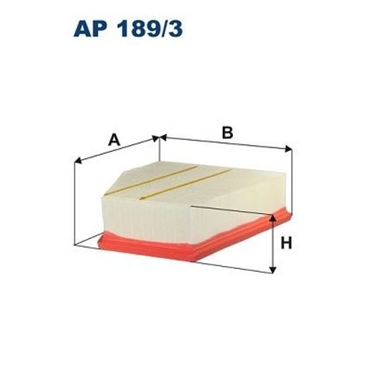 Vzduchový filtr FILTRON AP 189/3