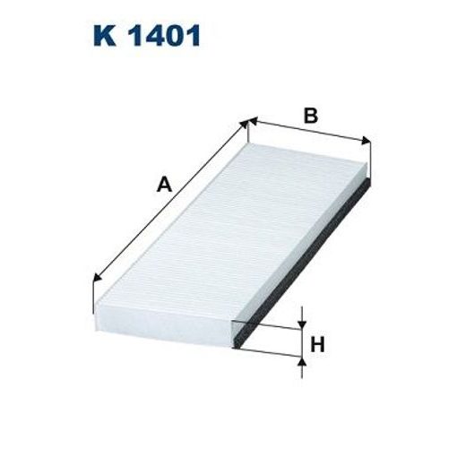 Filtr, vzduch v interiéru FILTRON K 1401