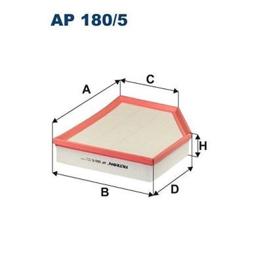 Vzduchový filtr FILTRON AP 180/5