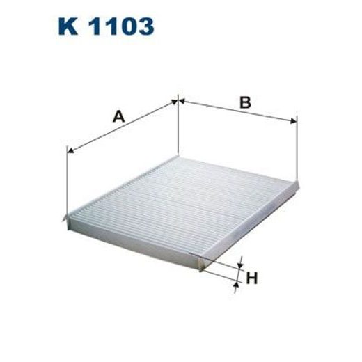 Filtr, vzduch v interiéru FILTRON K 1103