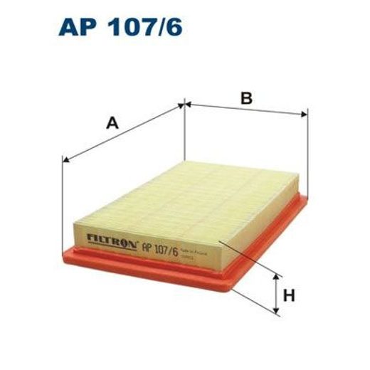 Vzduchový filtr FILTRON AP 107/6