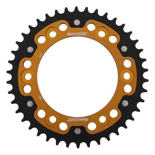 Řetězová rozeta SUPERSPROX STEALTH RST-301:42-GLD zlatá 42 zubů, 520