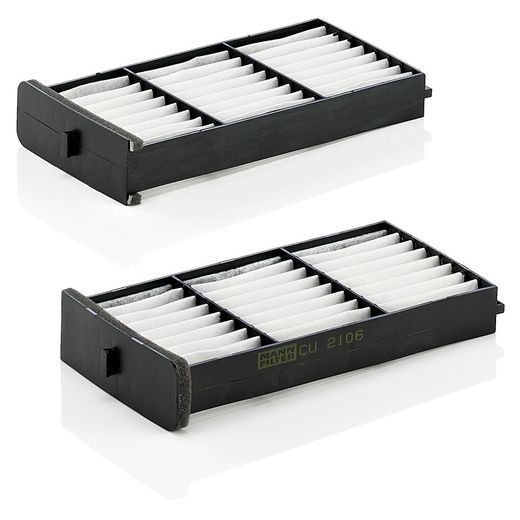 Filtr, vzduch v interiéru MANN-FILTER CU 2106-2