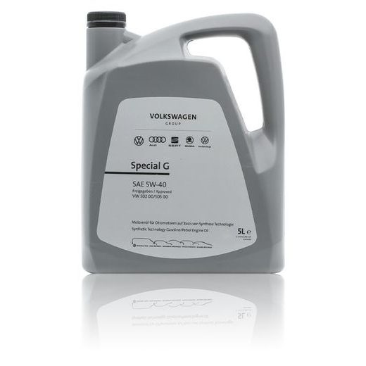 OLEJ MOTOROVY ORIGINAL ŠKODA VW 5W-40 SPECIAL G 5L - GS55502M4