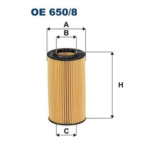 Olejový filtr FILTRON OE 650/8