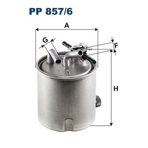 Palivový filtr FILTRON PP 857/6