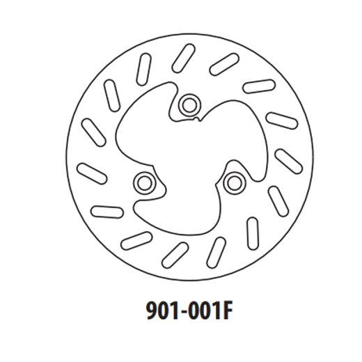 Brzdový kotouč GOLDFREN 901-001F přední 190 mm