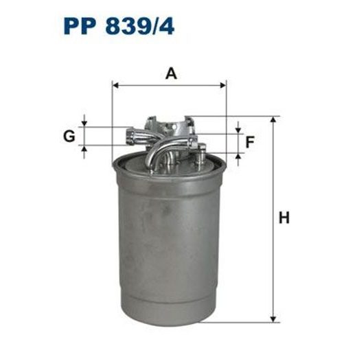 Palivový filtr FILTRON PP 839/4