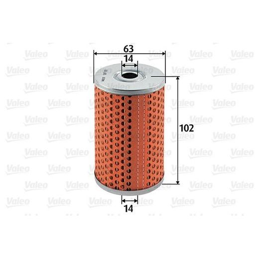 Palivový filtr VALEO 587911