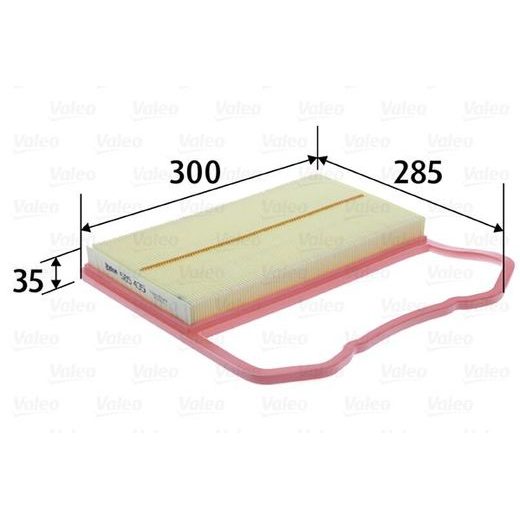 Vzduchový filtr VALEO 585435