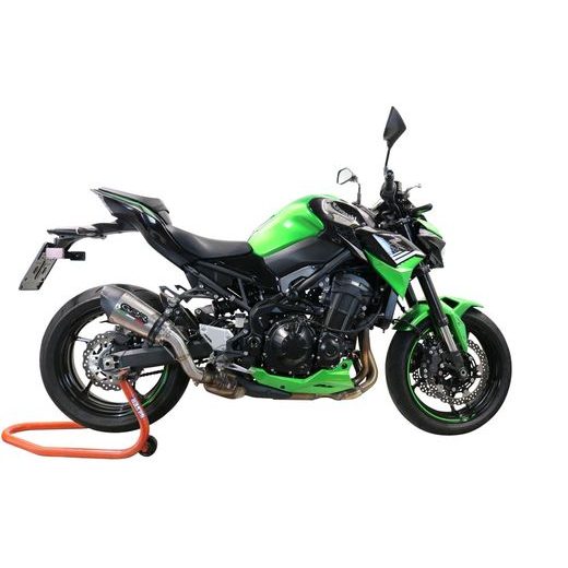Koncovka výfuku Slip-on GPR GPE ANN. K.176.1.GPAN.TO Broušený titan pro KAWASAKI Z 900 2021-2024