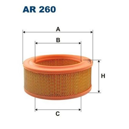 Vzduchový filtr FILTRON AR 260