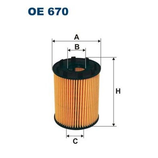 Olejový filtr FILTRON OE 670