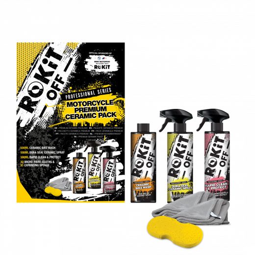 Prémiová sada keramické ochrany na motocykly ROKiT OFF ROK39890