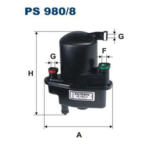 Palivový filtr FILTRON PS 980/8