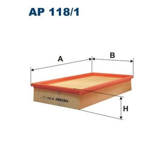 Vzduchový filtr FILTRON AP 118/1