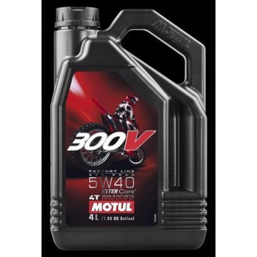 Motul 300V 4T Factory Line Off Road 5W-40 4L