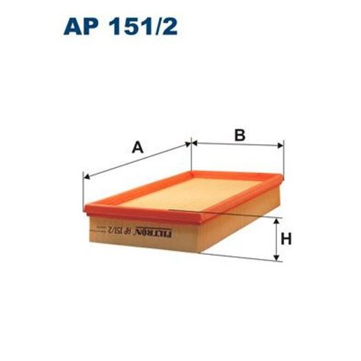 Vzduchový filtr FILTRON AP 151/2