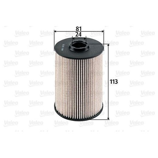 Palivový filtr VALEO 587928