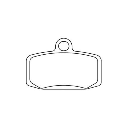 Brzdové destičky CL BRAKES 1228 MX10