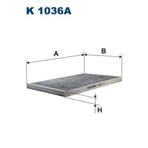 Filtr, vzduch v interiéru FILTRON K 1036A