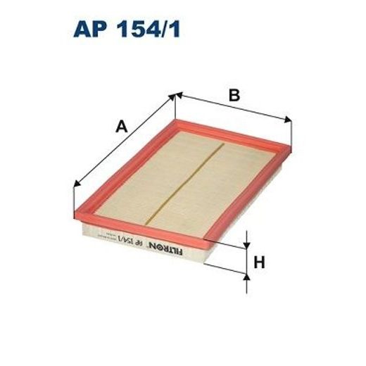 Vzduchový filtr FILTRON AP 154/1