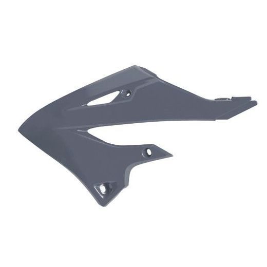 Plastové kryty chladiče POLISPORT 8477200004 Nardo šedá pro YAMAHA YZ 125 2022-2026, YAMAHA YZ 250 2022-2026