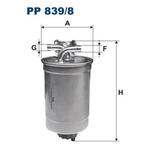 Palivový filtr FILTRON PP 839/8