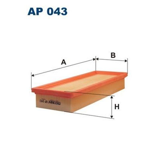 Vzduchový filtr FILTRON AP 043