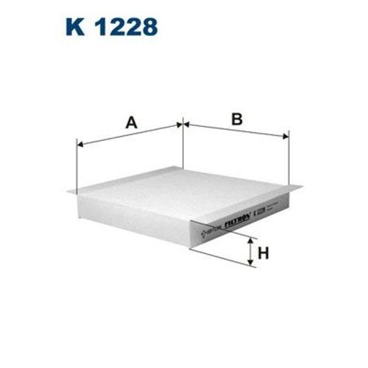 Filtr, vzduch v interiéru FILTRON K 1228