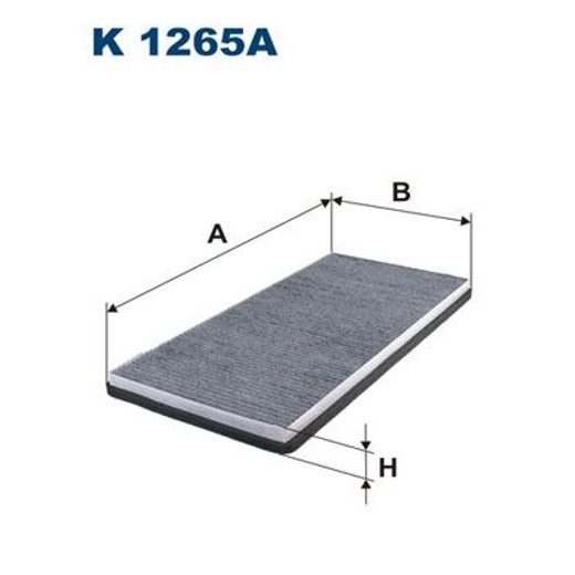 Filtr, vzduch v interiéru FILTRON K 1265A