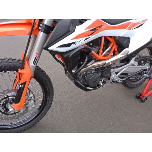 Ochranné rámy motoru RDMOTO CF124KD matná černá vrchní a spodní