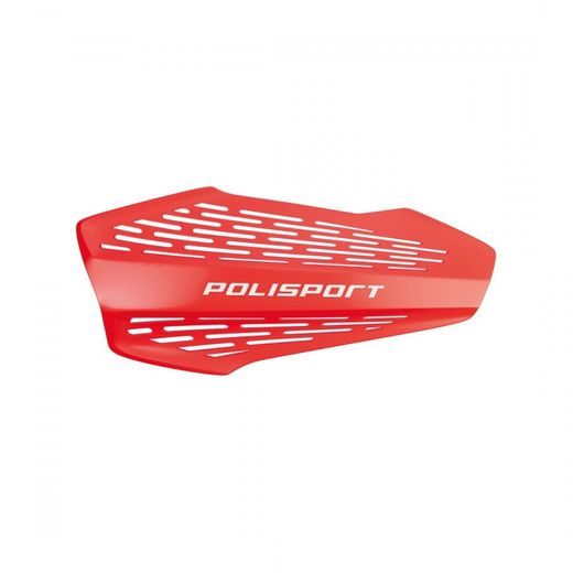 Chrániče páček POLISPORT MX FORCE 8308700007 s univerzální montážní sadou na řidítka Red CR04