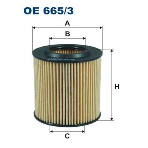 Olejový filtr FILTRON OE 665/3