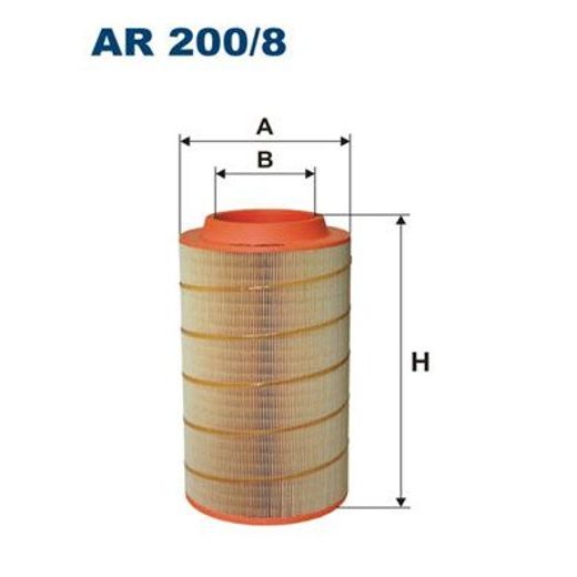 Vzduchový filtr FILTRON AR 200/8