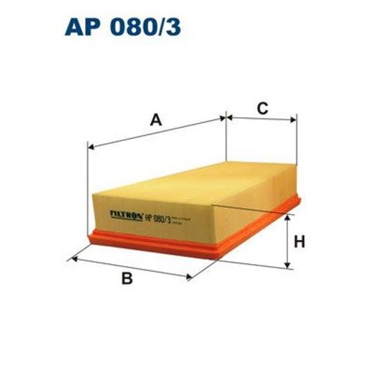 Vzduchový filtr FILTRON AP 080/3