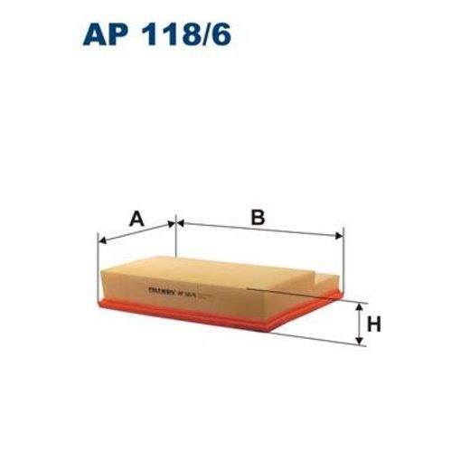 Vzduchový filtr FILTRON AP 118/6