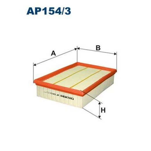 Vzduchový filtr FILTRON AP 154/3