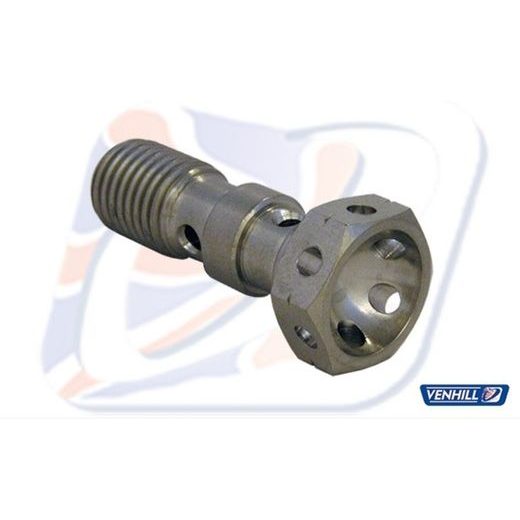Banjo šroub Venhill 210125T M10x1.25mm titan