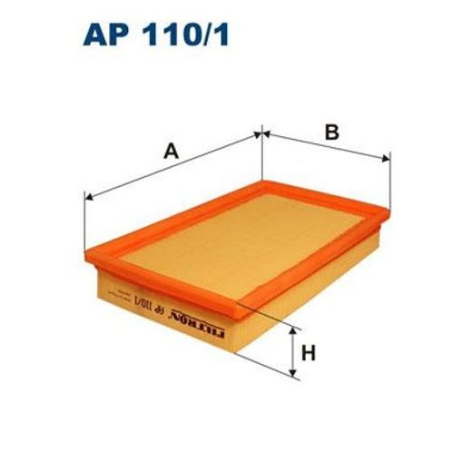 Vzduchový filtr FILTRON AP 110/1