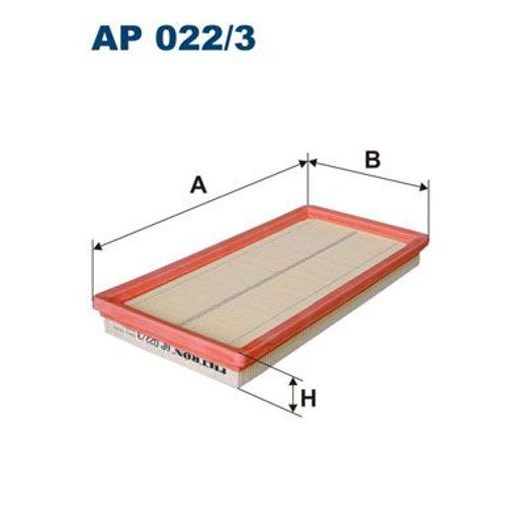 Vzduchový filtr FILTRON AP 022/3