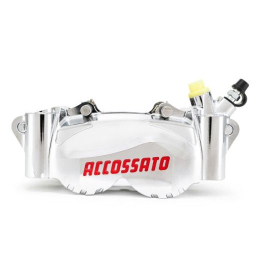 Radiální dvoudílný třmen Billet ACCOSSATO PZ012 - rozteč 108 mm Piston in aluminium