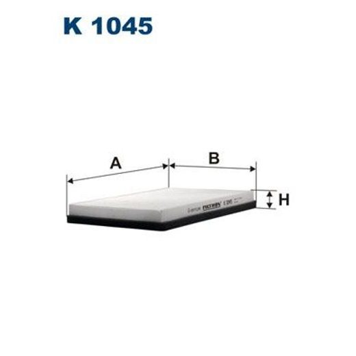 Filtr, vzduch v interiéru FILTRON K 1045