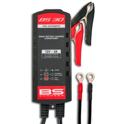Nabíječka baterií BS-BATTERY SMART BS30 (suitable also for Lithium) 12V 3A