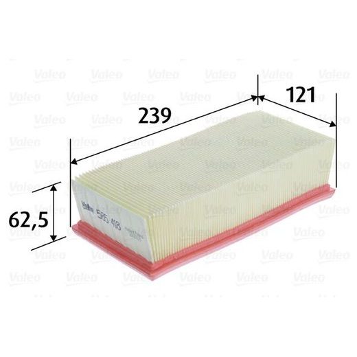Vzduchový filtr VALEO 585418