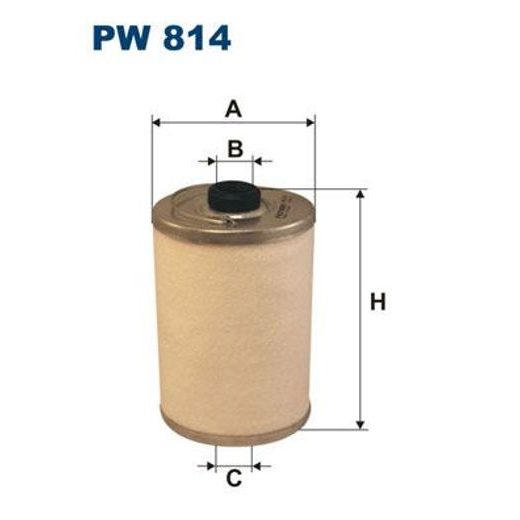 Palivový filtr FILTRON PW 814