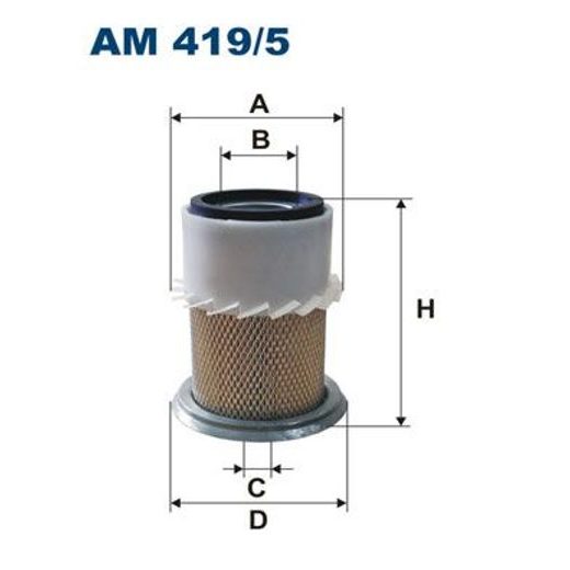 Vzduchový filtr FILTRON AM 419/5