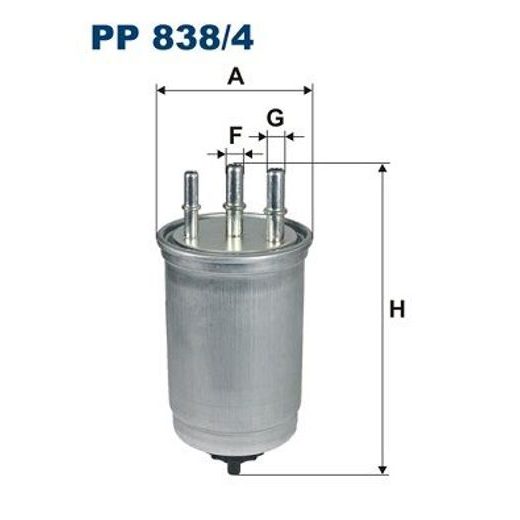 Palivový filtr FILTRON PP 838/4