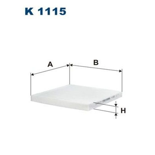 Filtr, vzduch v interiéru FILTRON K 1115