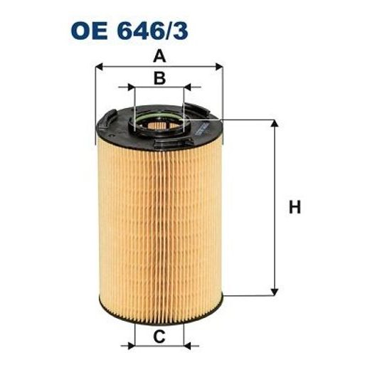 Olejový filtr FILTRON OE 646/3